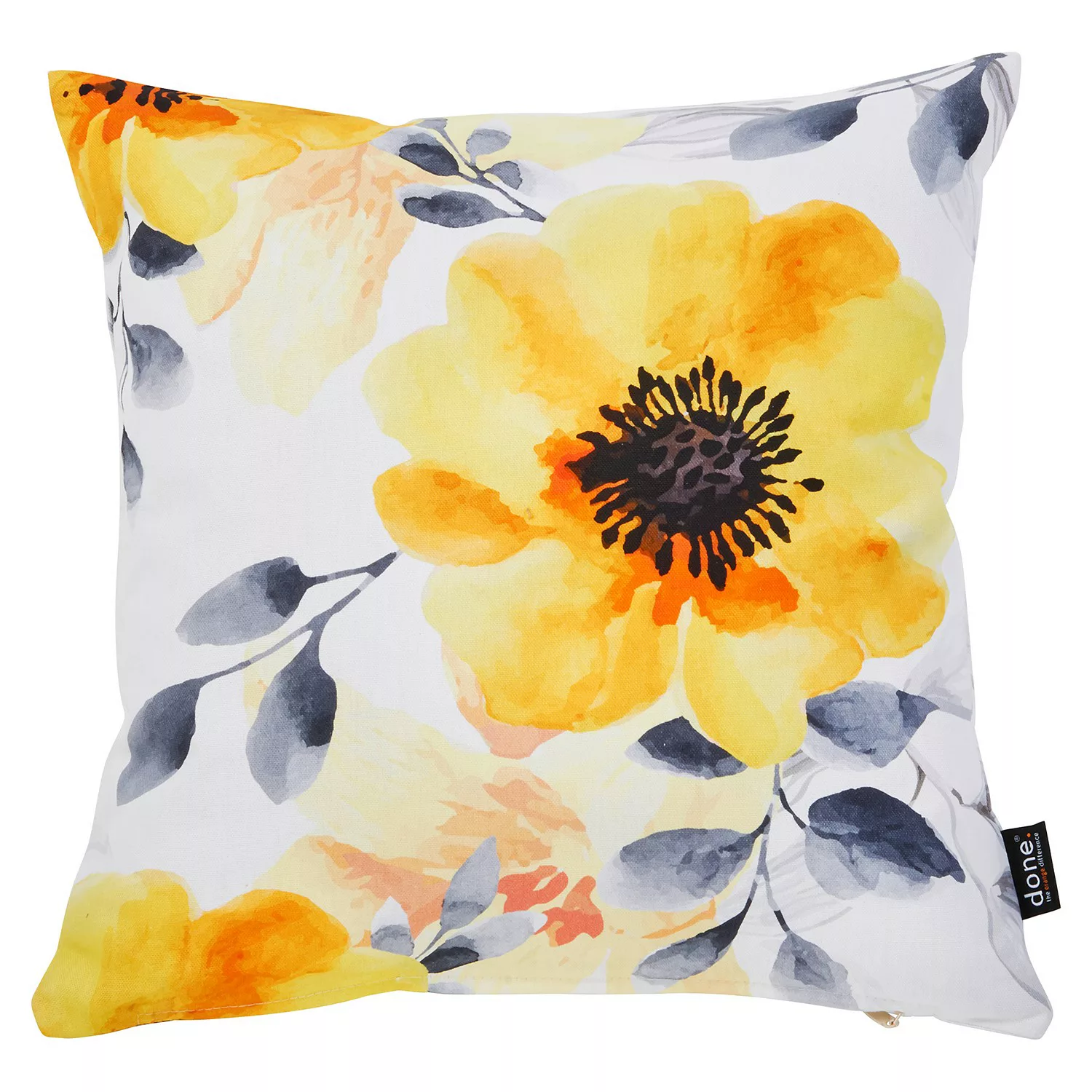 home24 Kissenhülle Yellow Roses günstig online kaufen