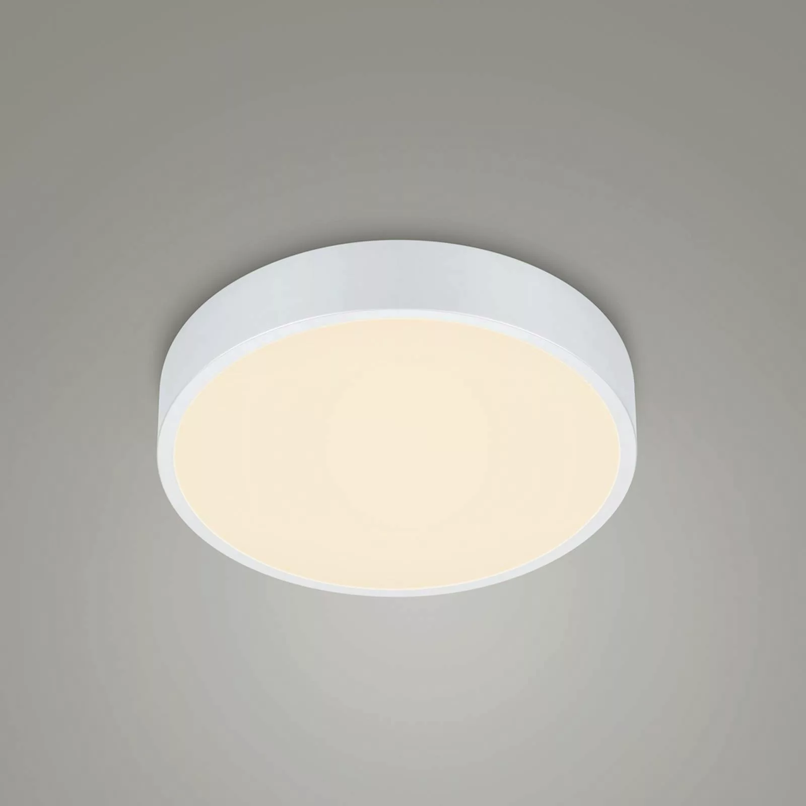 LED-Deckenlampe Waco, CCT, Ø 31cm, weiß matt günstig online kaufen