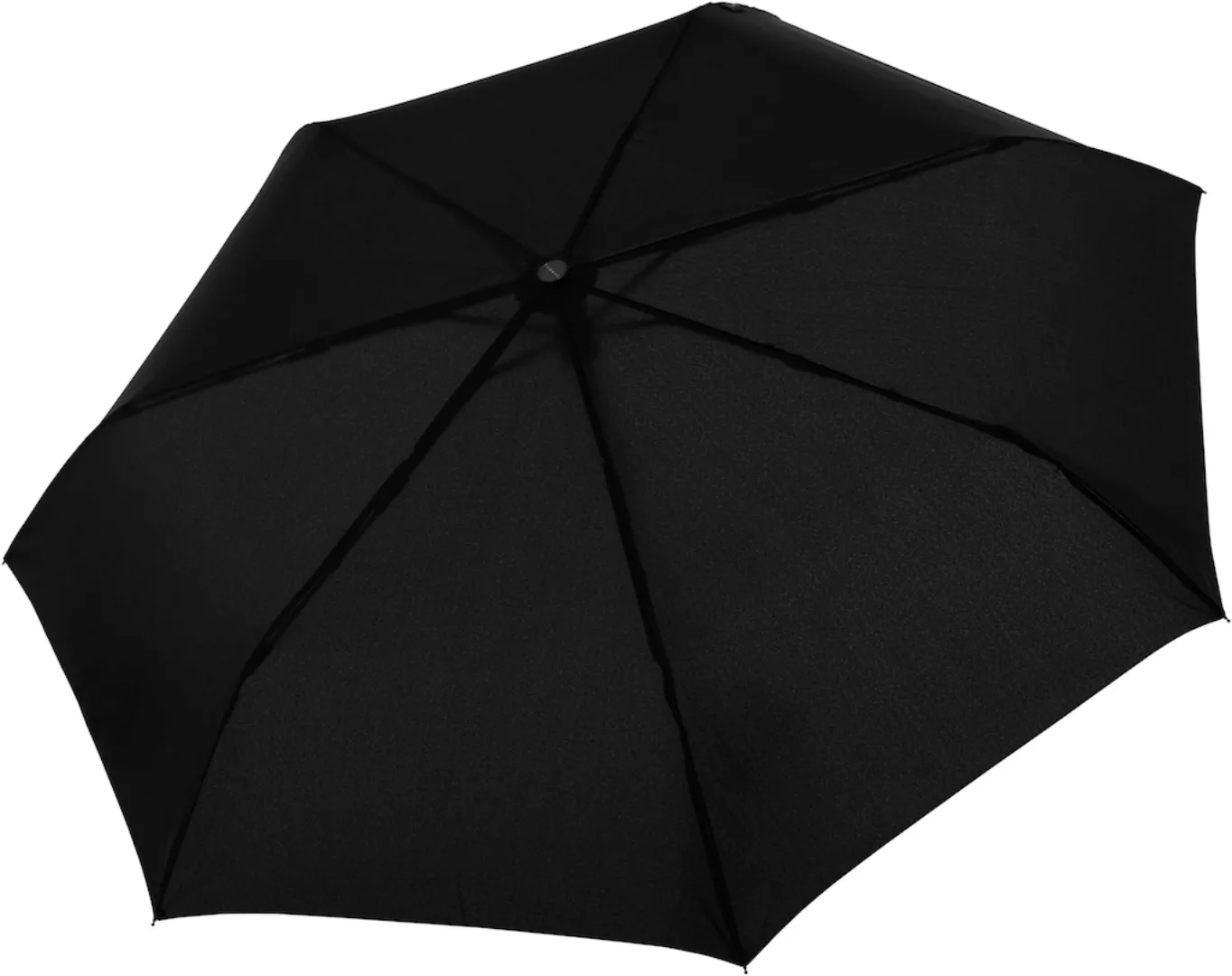 bugatti Taschenregenschirm "Mate, uni black", für Herren günstig online kaufen