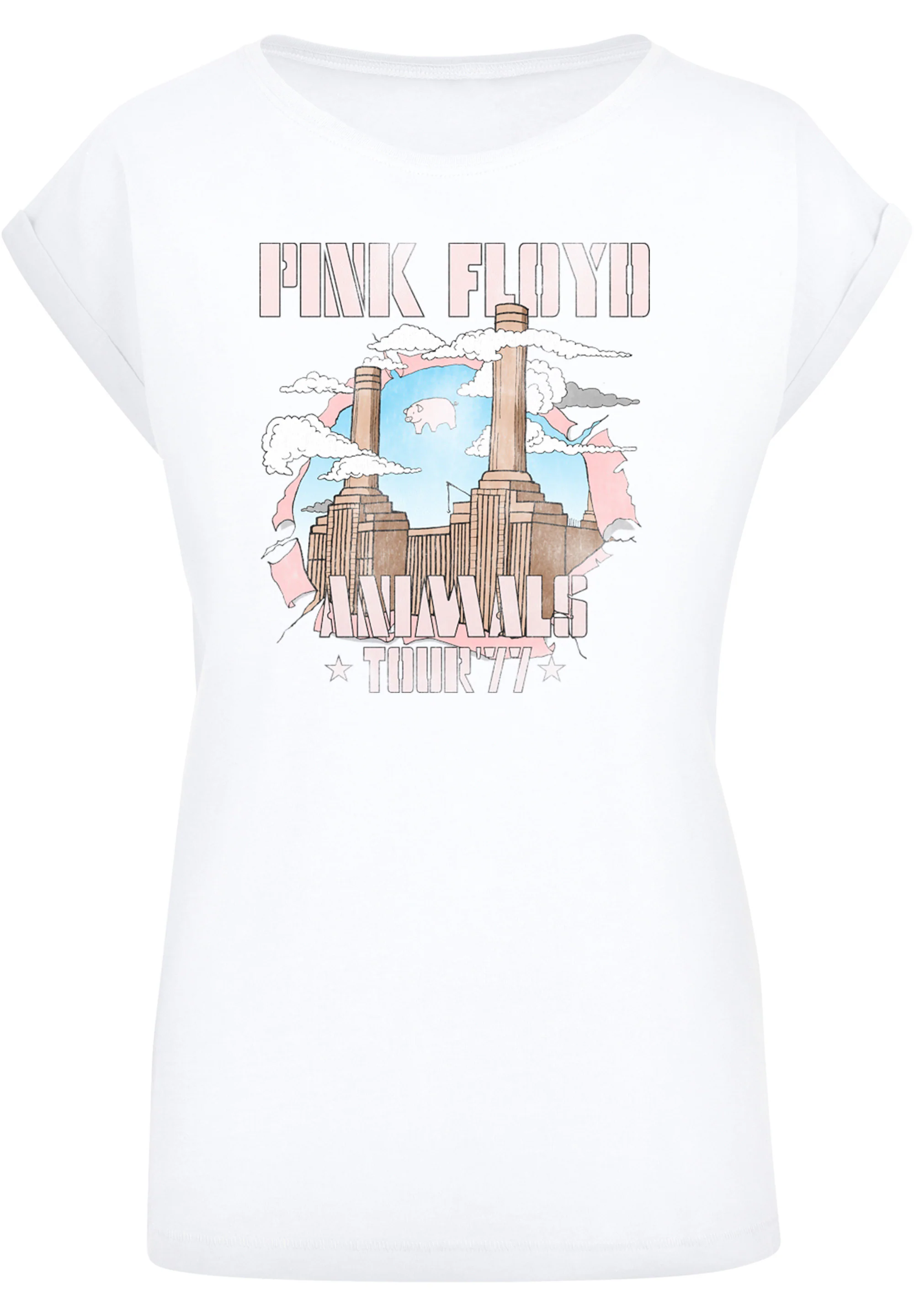 F4NT4STIC T-Shirt "Pink Floyd Tour New York City Vintage Classic Concert" günstig online kaufen