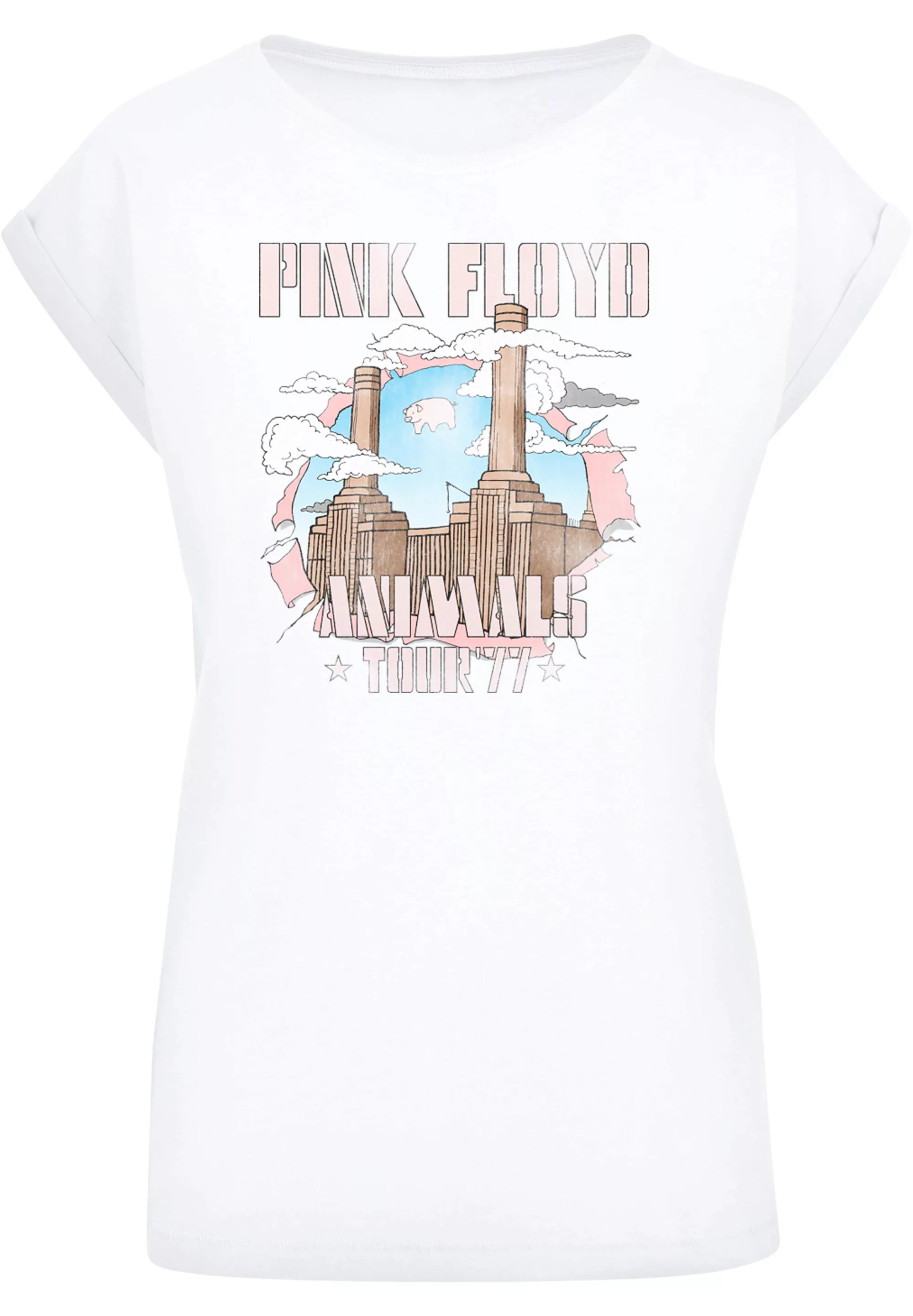 F4NT4STIC T-Shirt "Pink Floyd Tour New York City Vintage Concert", Damen,Pr günstig online kaufen