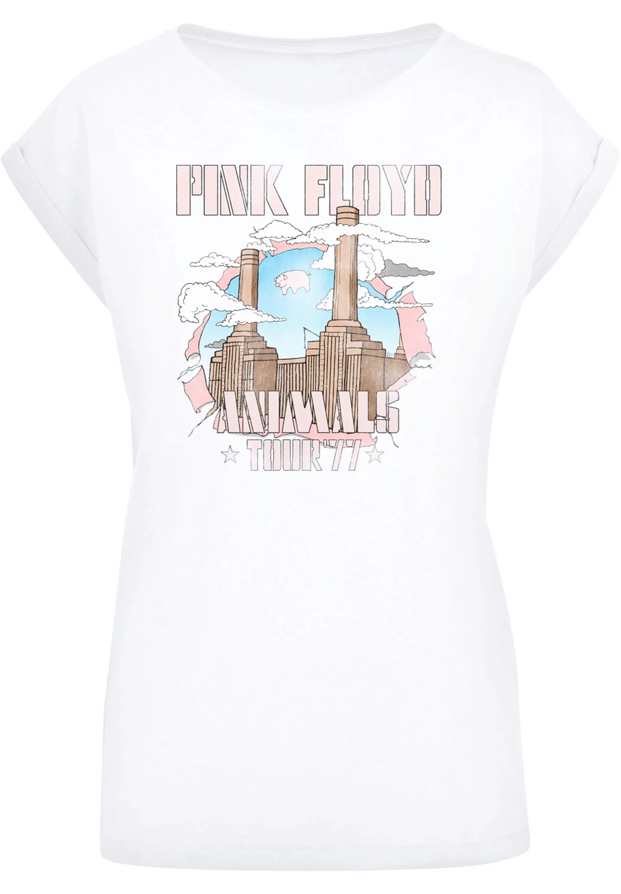 F4NT4STIC T-Shirt "Pink Floyd Tour New York City Vintage Classic Concert", günstig online kaufen