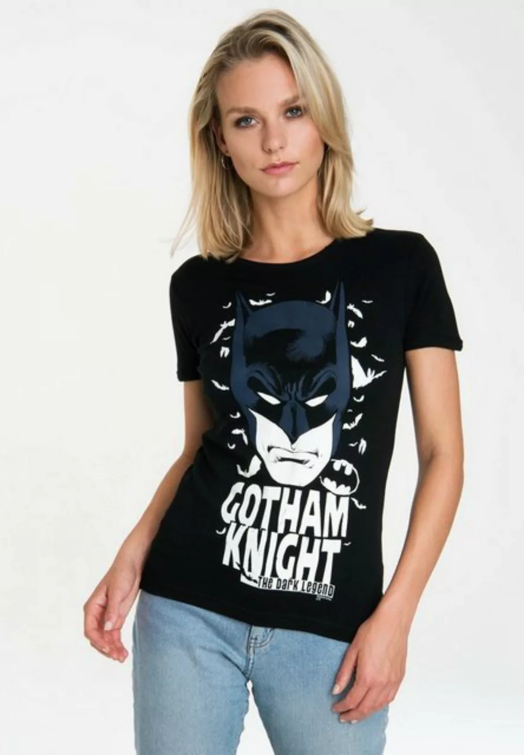 LOGOSHIRT T-Shirt "Batman - Gotham Knight", mit lizenziertem Originaldesign günstig online kaufen