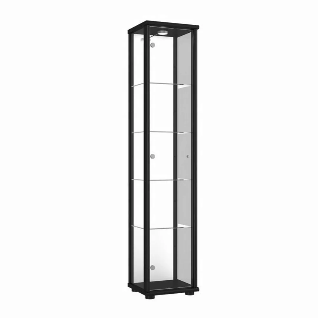 VR-Wohnideen Standvitrine C1016 (Glasvitrine (176x37x33 cm) mit 1 Glastür) günstig online kaufen