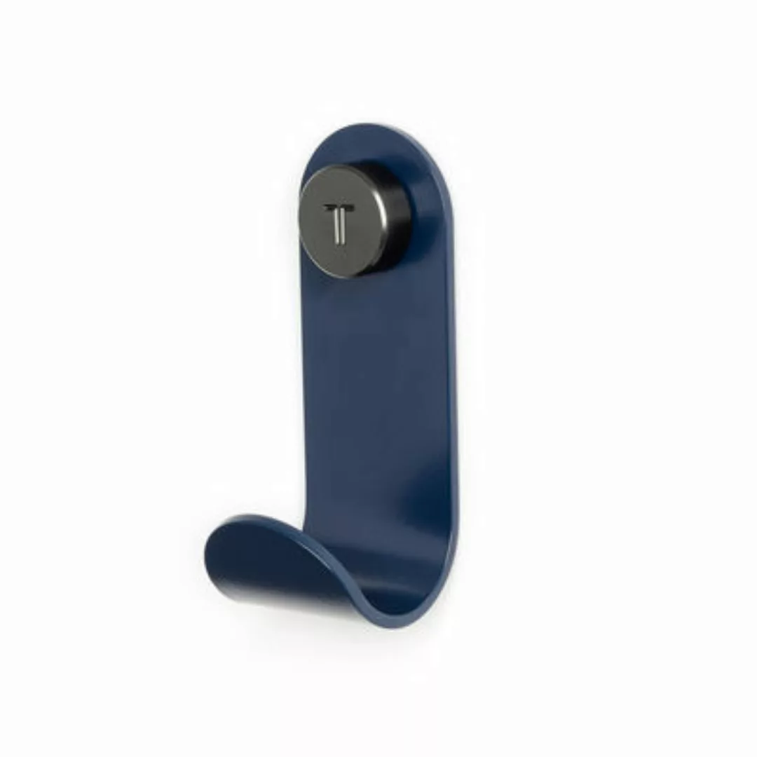 Wandhaken JO metall blau / Stahl - TIPTOE - Blau günstig online kaufen