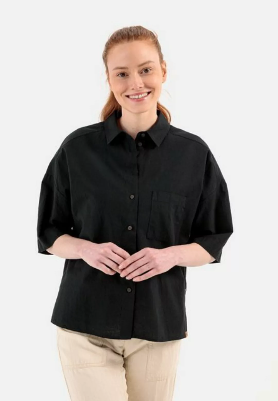 camel active Kurzarmbluse Bluse günstig online kaufen