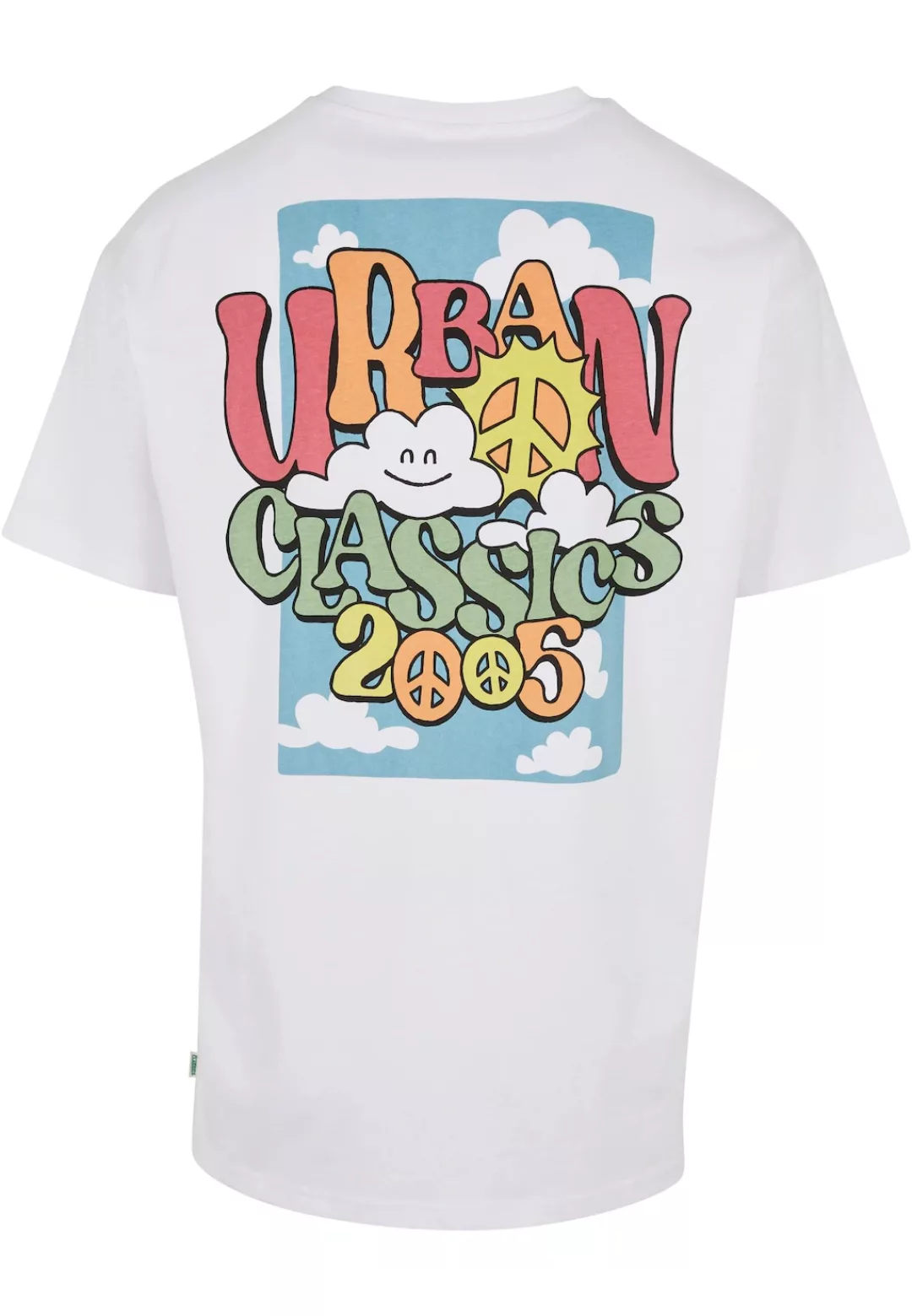 URBAN CLASSICS T-Shirt "Urban Classics Herren Organic Cloudy Tee" günstig online kaufen