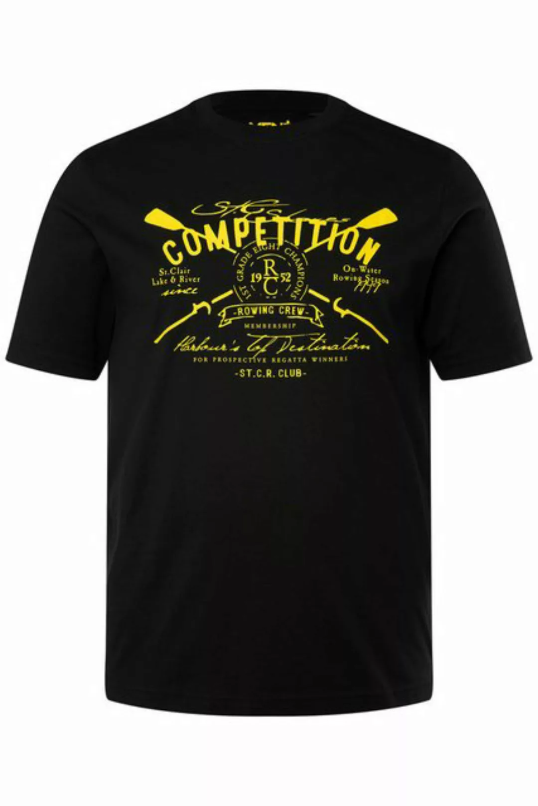 Men Plus T-Shirt Men+ T-Shirt Halbarm Competition Print bis 84/86 günstig online kaufen