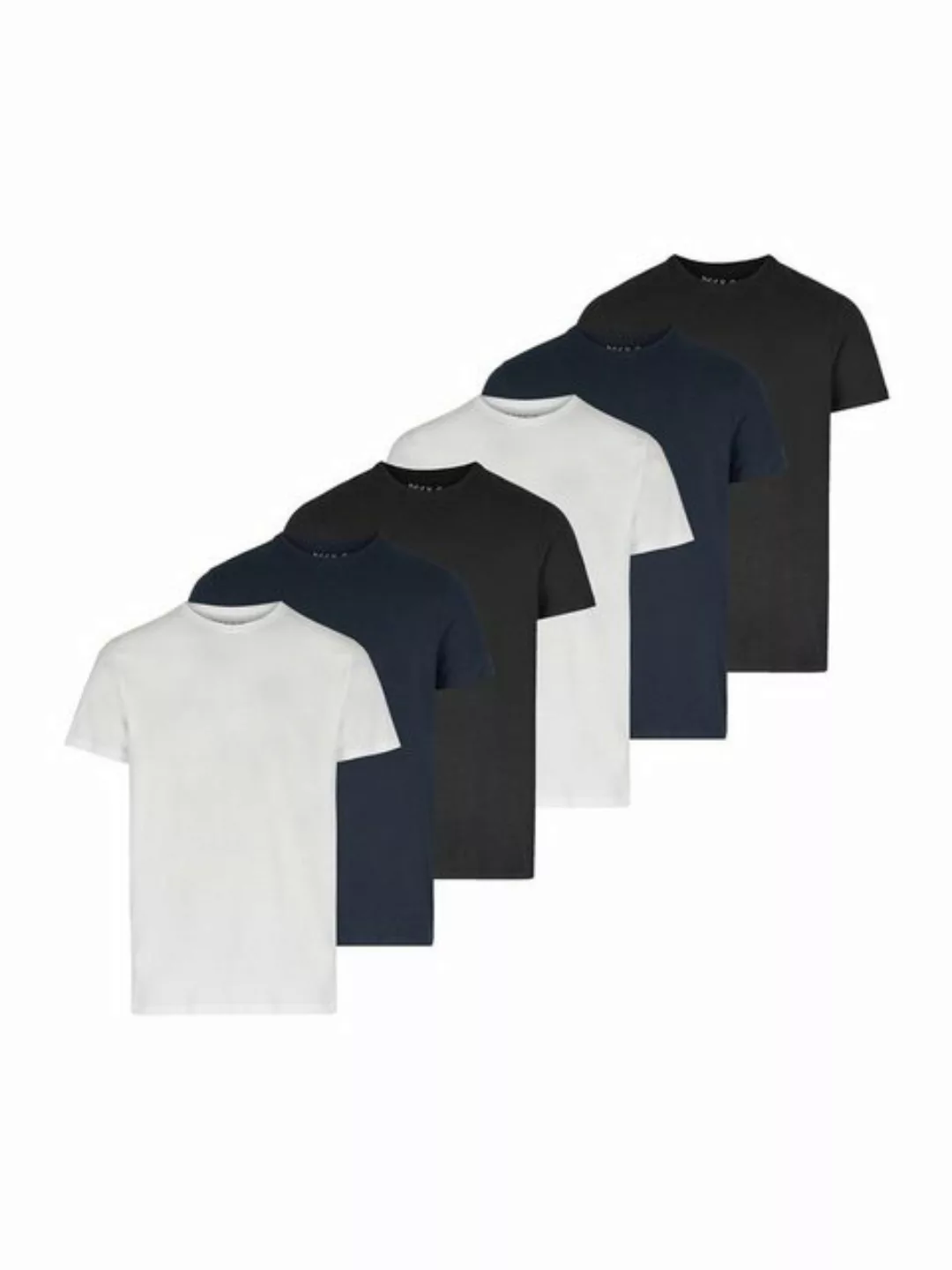 Phil & Co. T-Shirt Classics Crewneck (6-tlg) günstig online kaufen