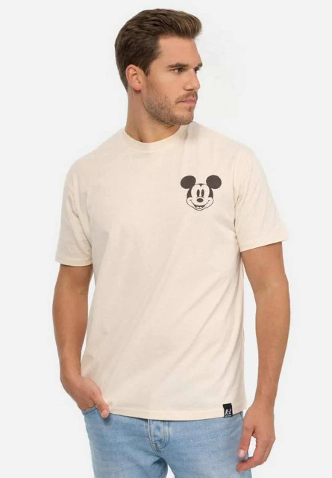 Recovered T-Shirt Disney Mickey Mouse Spirit Of Tiger Relaxed GOTS zertifiz günstig online kaufen