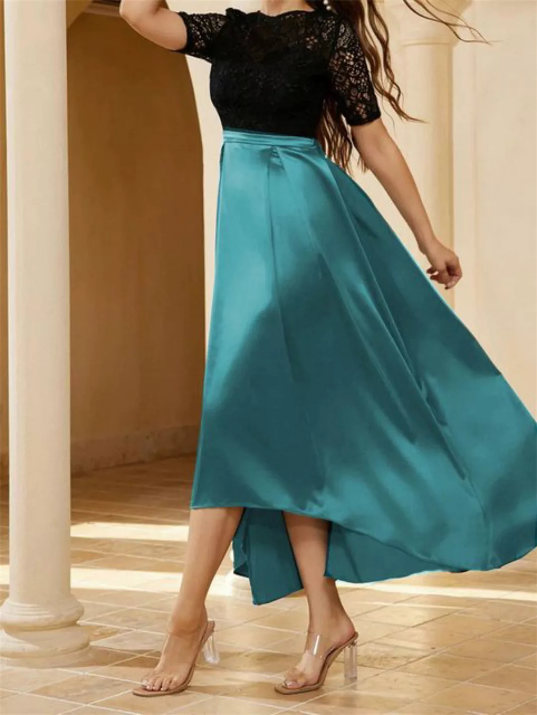 RUZU UG Abendkleid Damen kleid Abendgarderobe elegant Cocktailkleid Vintagk günstig online kaufen