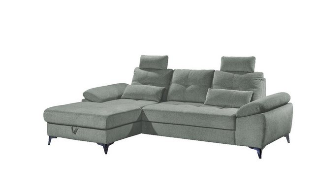 ED EXCITING DESIGN Ecksofa Auckland, mit Schlaffunktion & Bettkasten günstig online kaufen