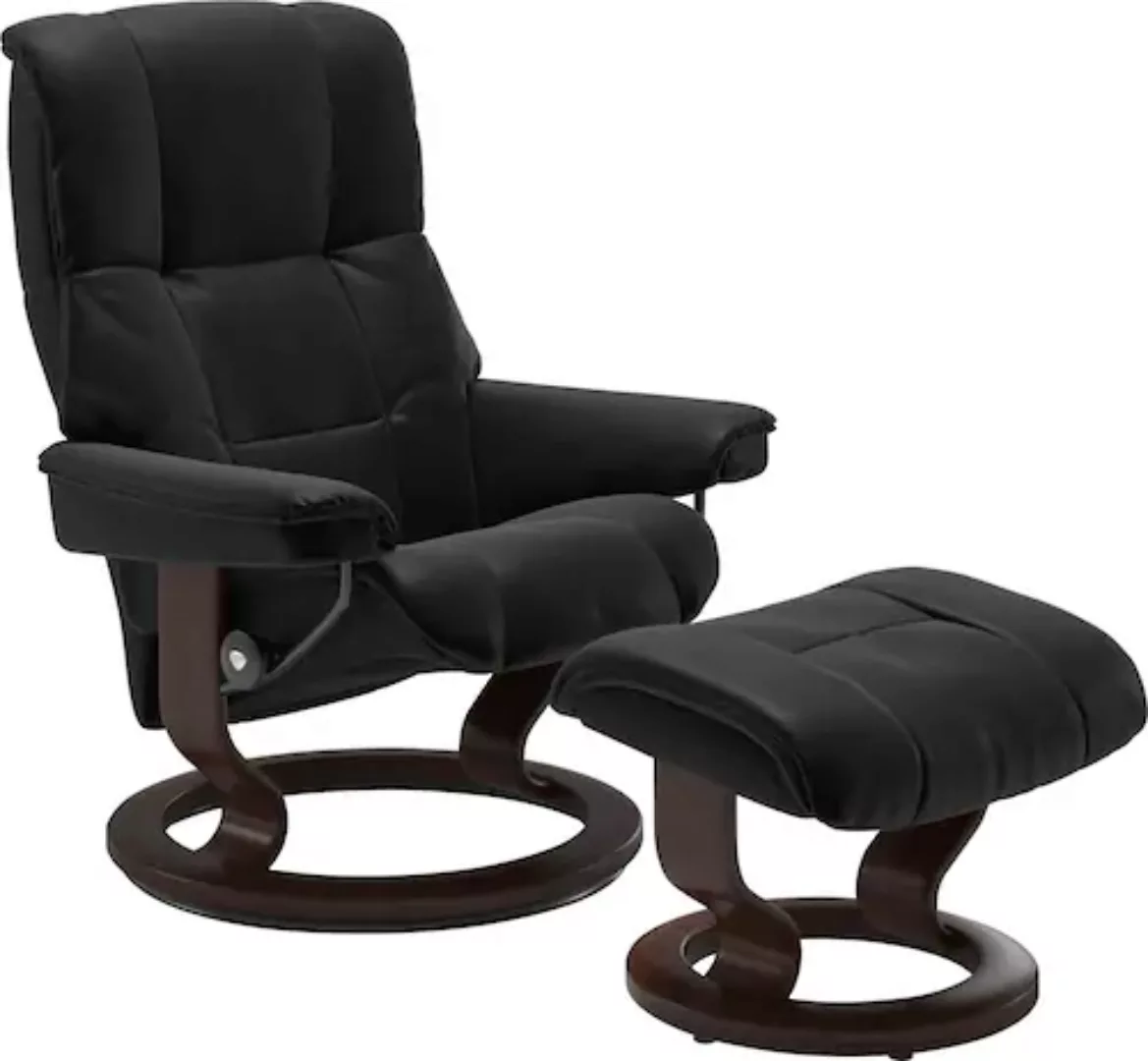 Stressless Fußhocker "Mayfair", mit Classic Base, Gestell Braun günstig online kaufen