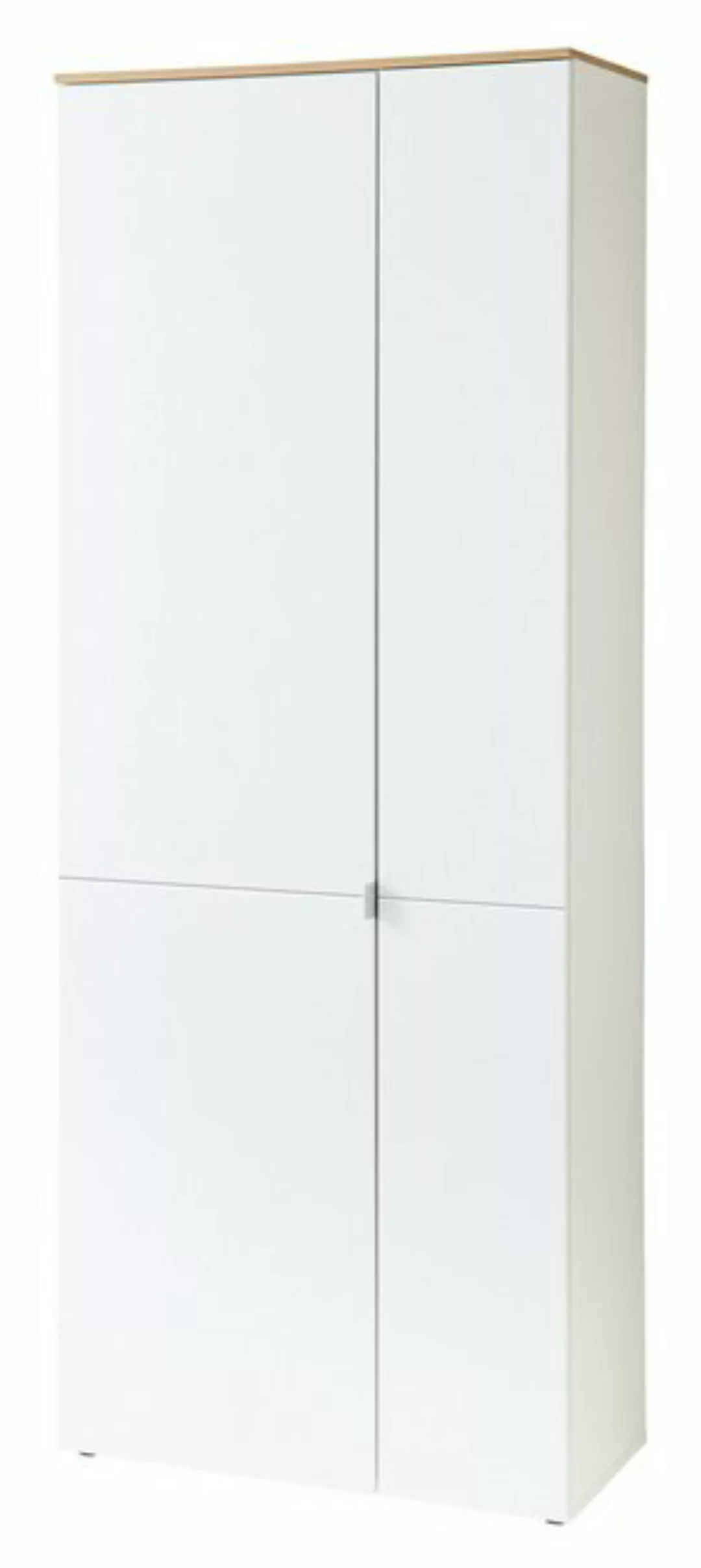 freiraum Schuhschrank Bari in Weiß matt, MDF, Spannplatte - 78x202x38cm (Bx günstig online kaufen