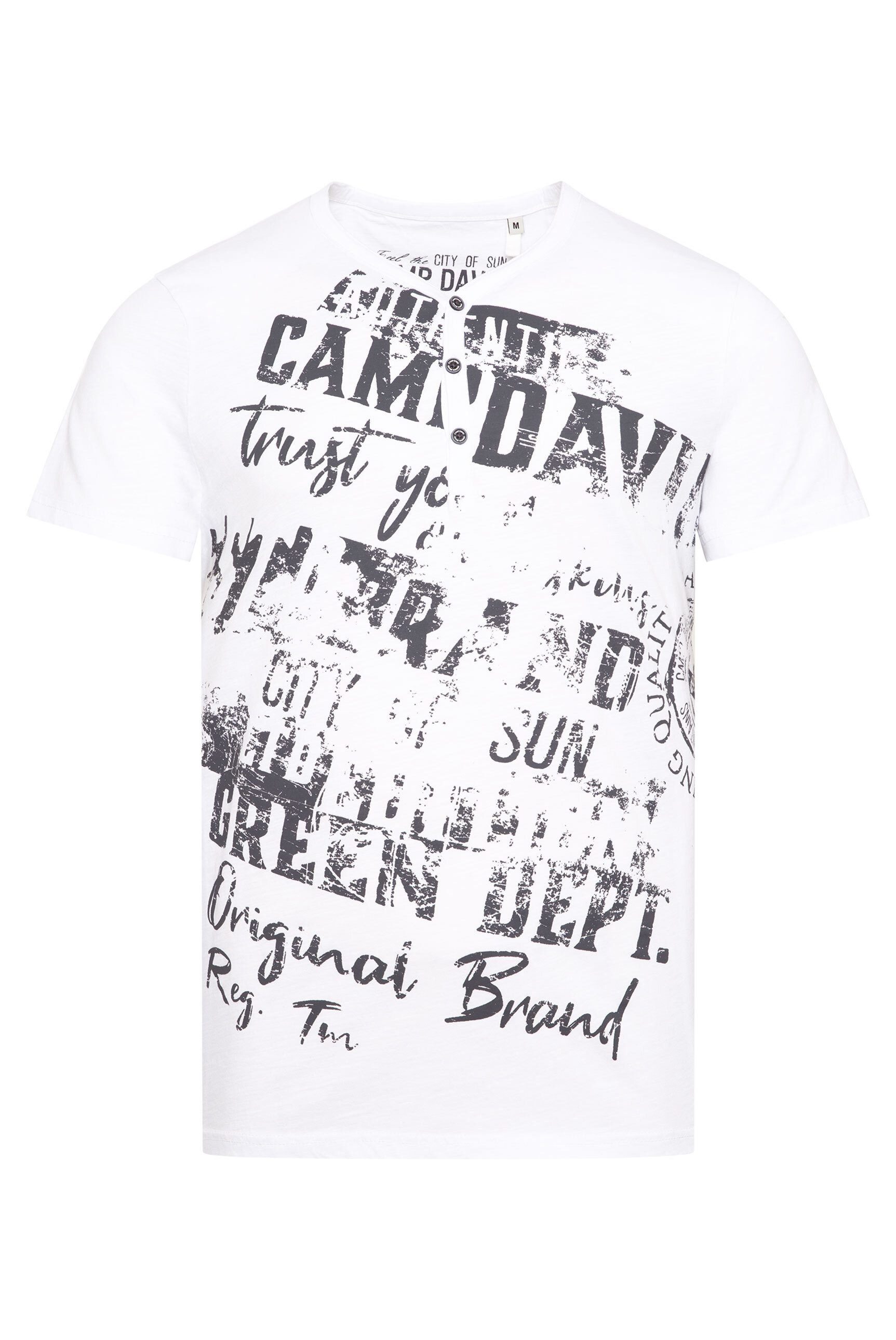 CAMP DAVID V-Shirt, aus Baumwolle günstig online kaufen