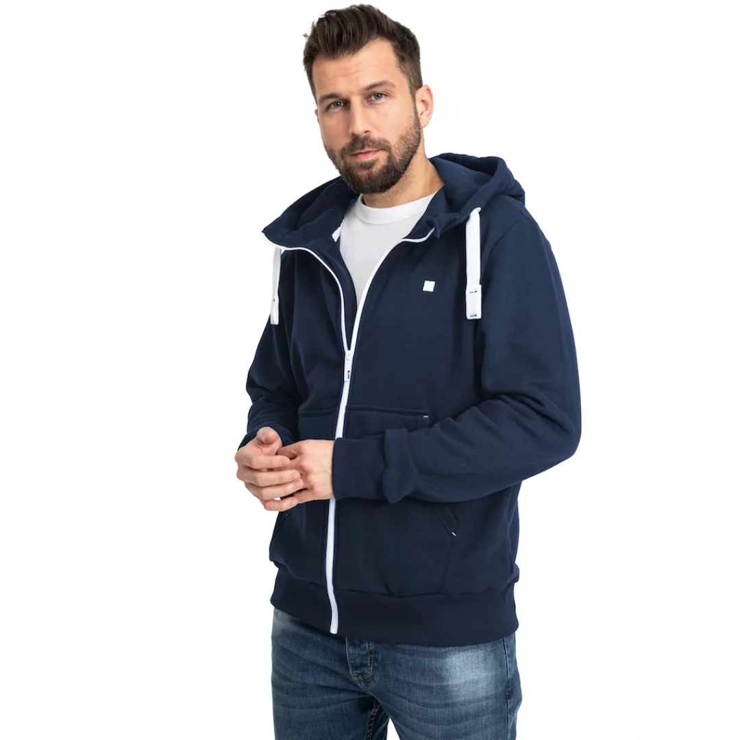 DEPROC Active Kapuzensweatshirt "FinnCMYK II MEN", weiche Fleecejacke mit K günstig online kaufen