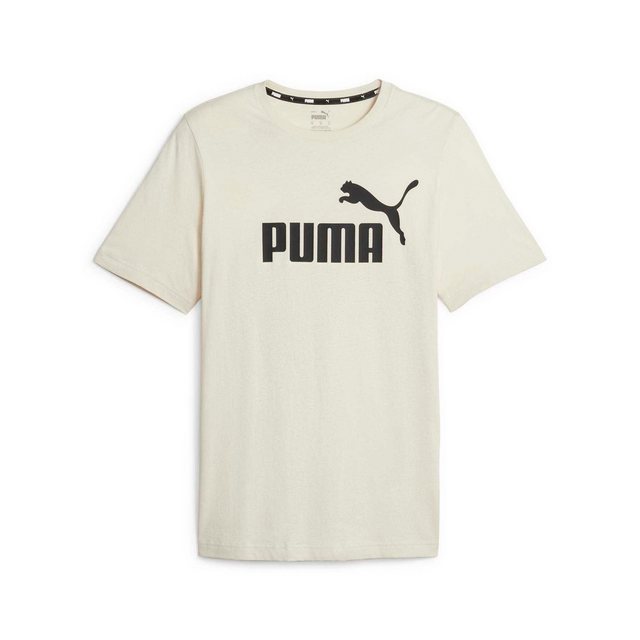 PUMA T-Shirt Herren T-Shirt - ESS Logo Tee, Rundhals, (Packung, 1er Pack) günstig online kaufen