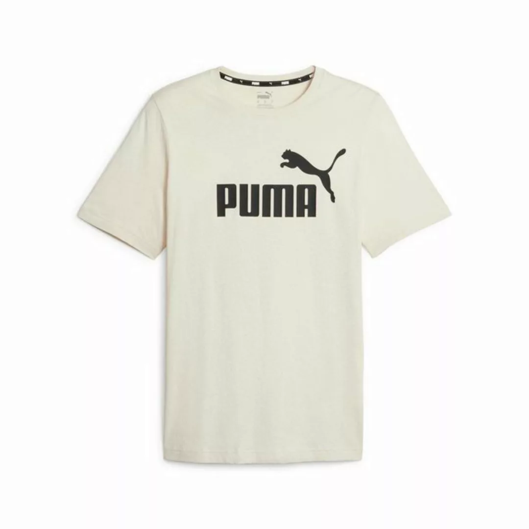 PUMA T-Shirt Herren T-Shirt - ESS Logo Tee, Rundhals, (Packung, 1er Pack) günstig online kaufen