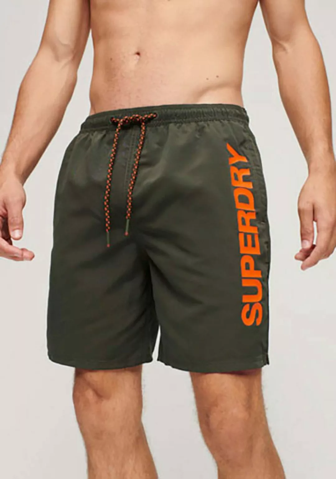 Superdry Badeshorts "SD-SPORT GRAPHIC 17" SWIM SHORT" günstig online kaufen