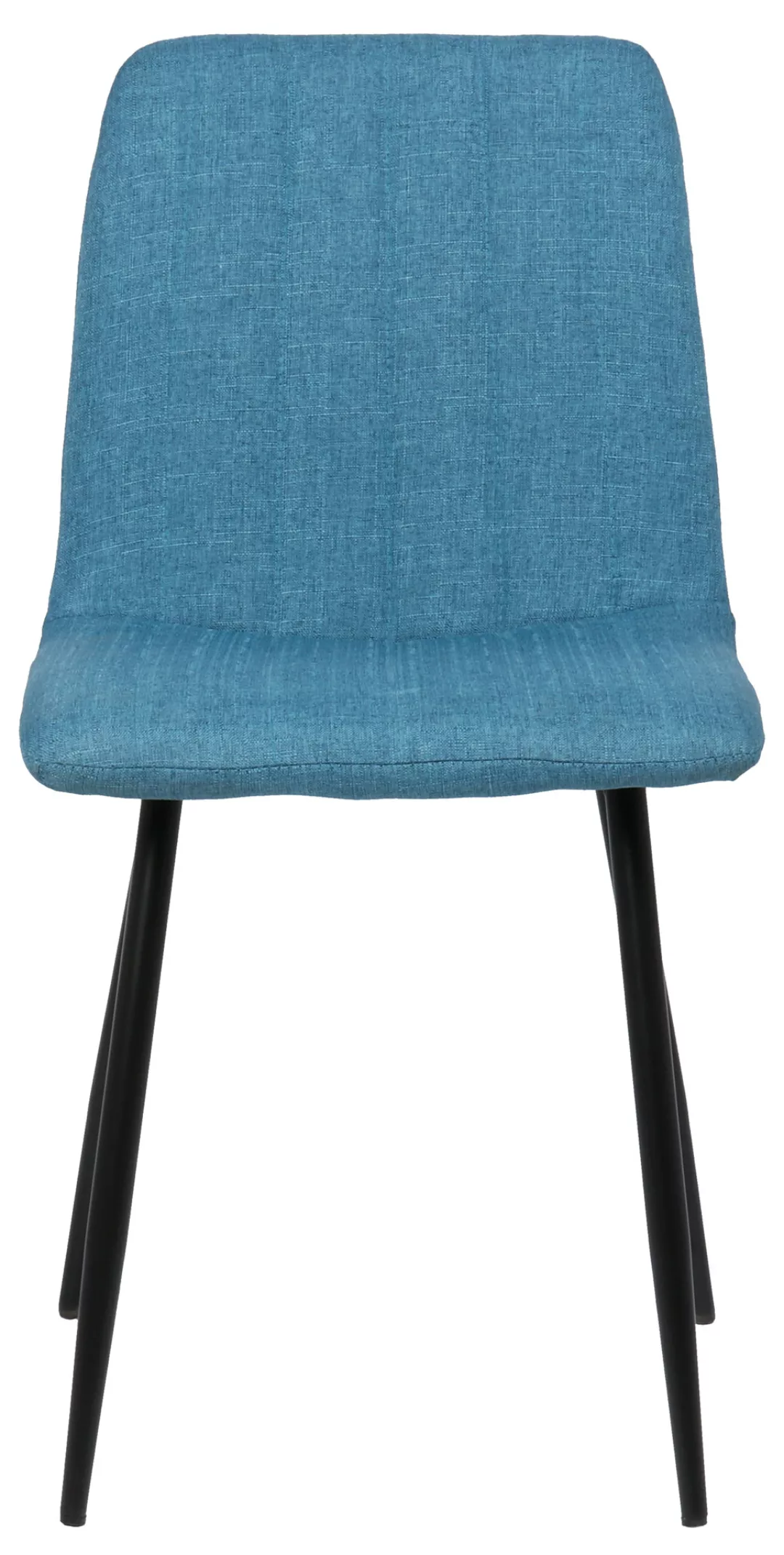 Stuhl Dijon Stoff Blau günstig online kaufen