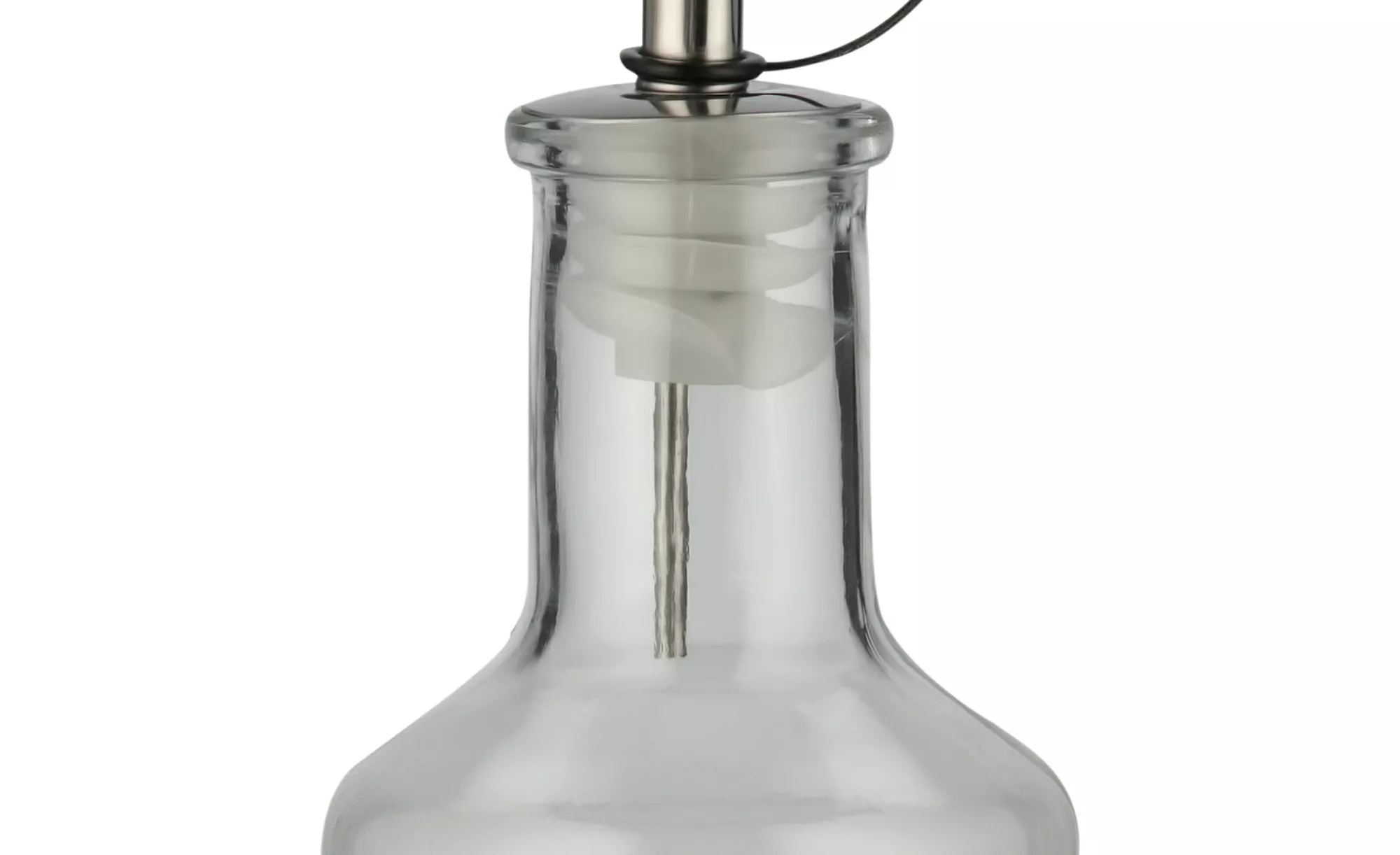 for friends Essig-/Ölflasche ¦ grau ¦ Edelstahl, Glas ¦ Maße (cm): H: 29  Ø günstig online kaufen