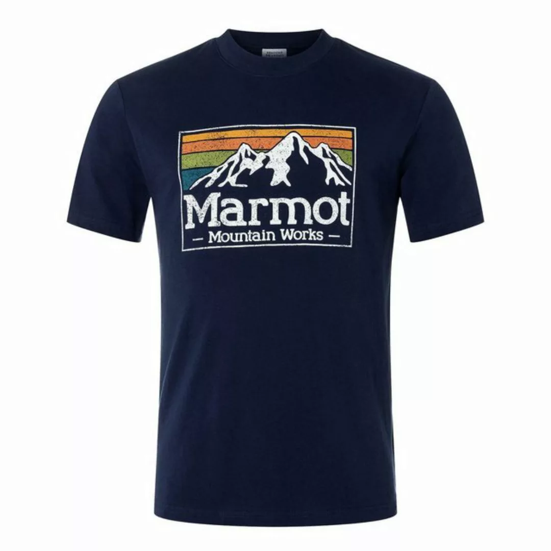 Marmot T-Shirt Gradient Tee Short-Sleeve T-Shirt mit Marken-Logo günstig online kaufen
