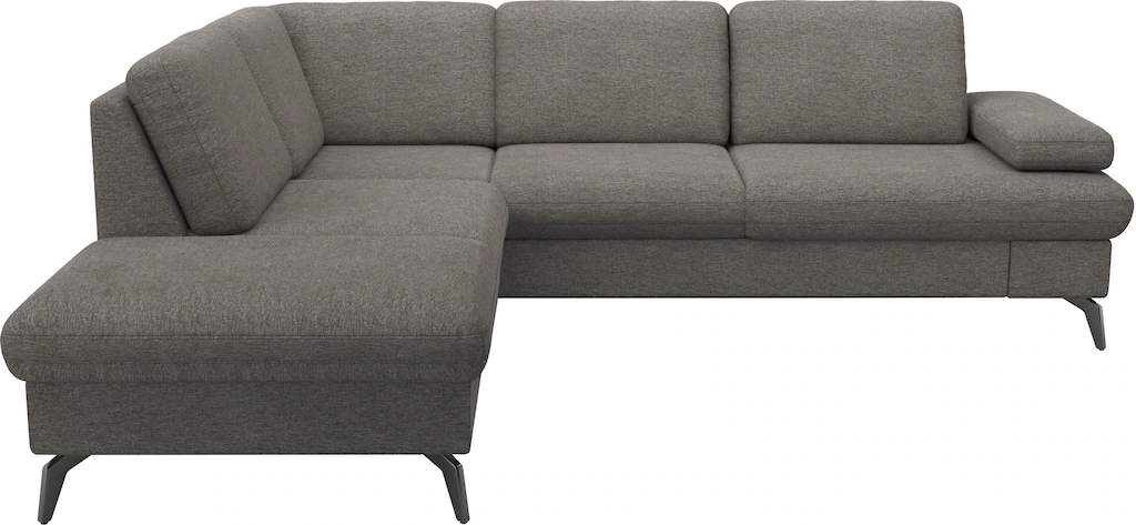 sit&more Ecksofa "Morris Jubi L-Form", inkl. Armteilfunktion und 1 Zierkiss günstig online kaufen