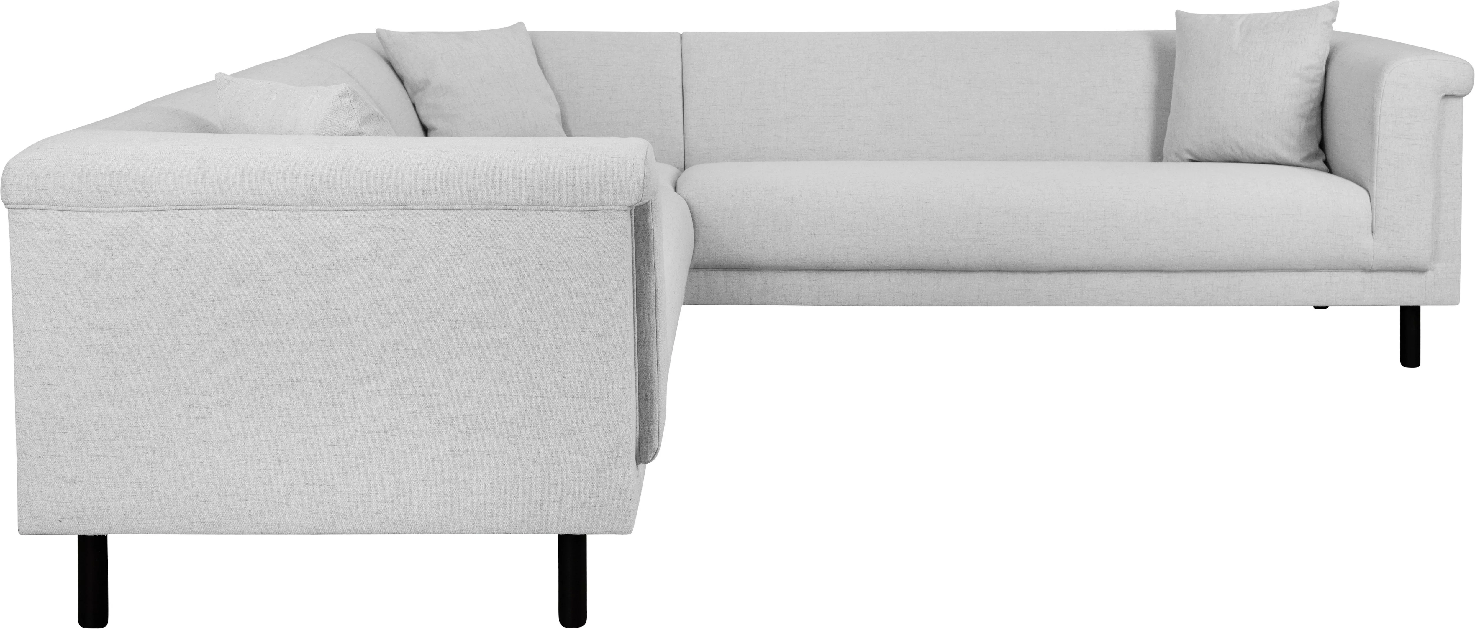 INOSIGN Ecksofa "AGNIA L-Form B/T/H: 244/244/71 cm", incl. Zierkissen, glei günstig online kaufen