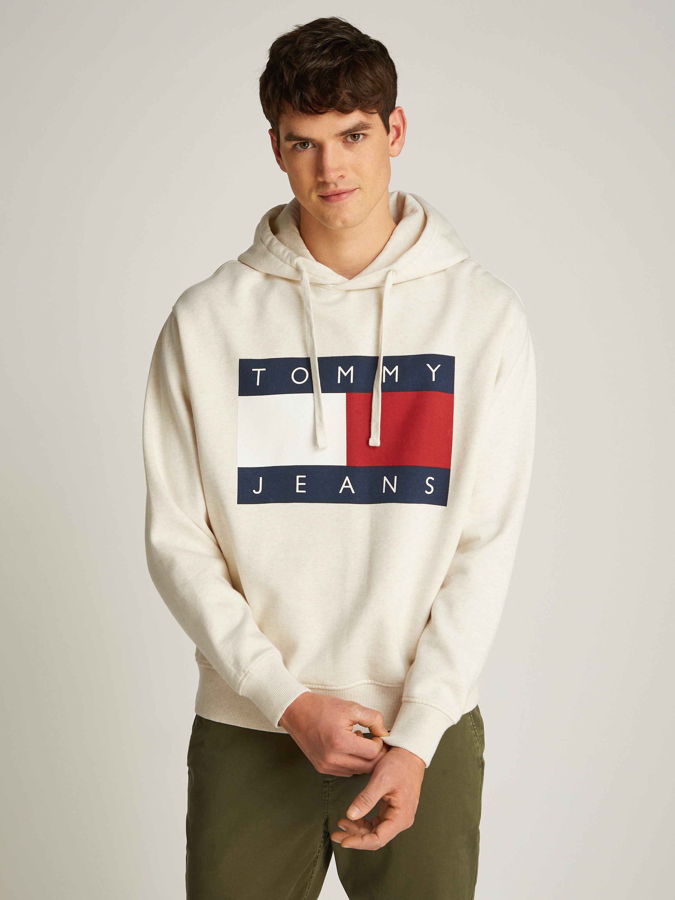 Tommy Jeans Hoodie TJM MELANGE FLAG günstig online kaufen