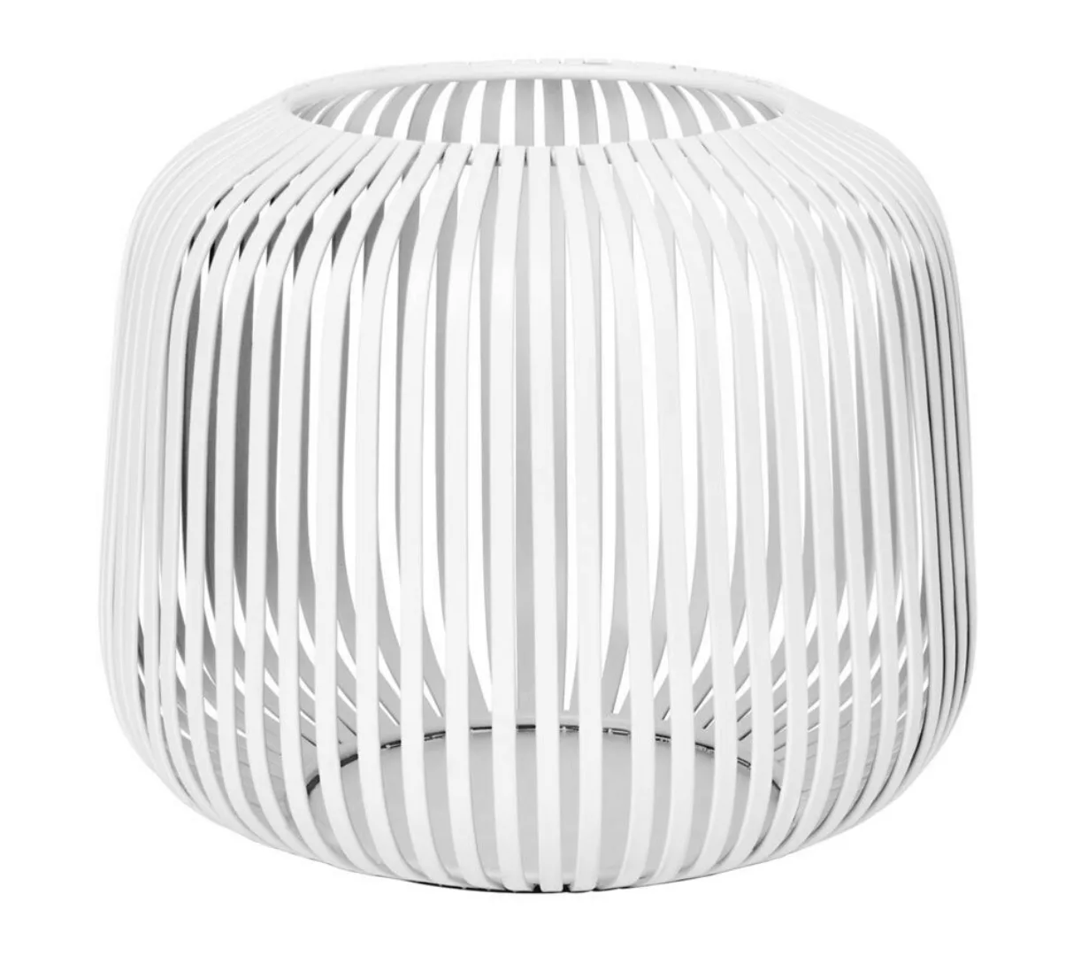 LITO - Laterne und Windlicht S | Ø 20,5 cm, H 17 cm Weiß günstig online kaufen