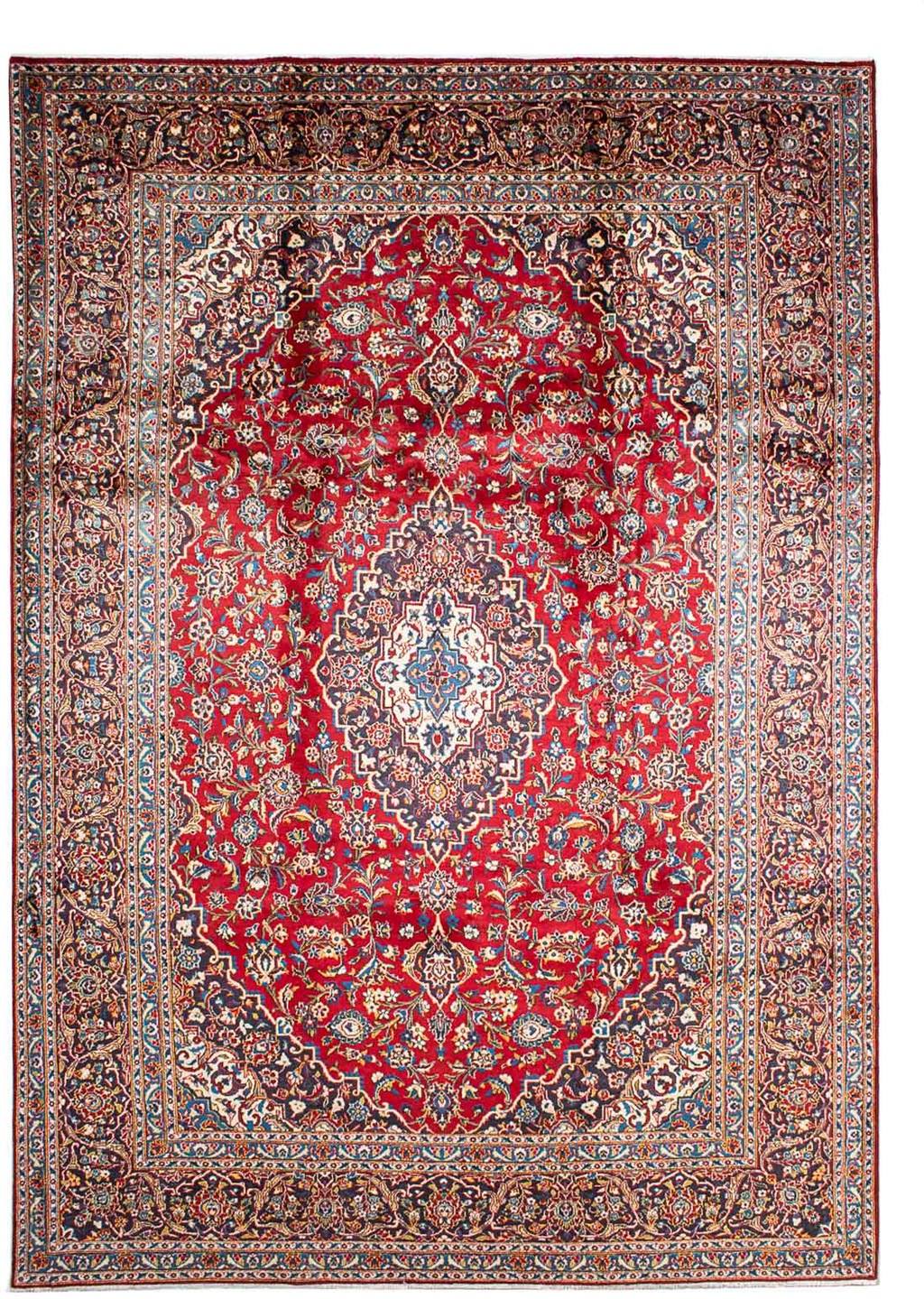 morgenland Orientteppich »Perser - Keshan - 354 x 240 cm - rot«, rechteckig günstig online kaufen