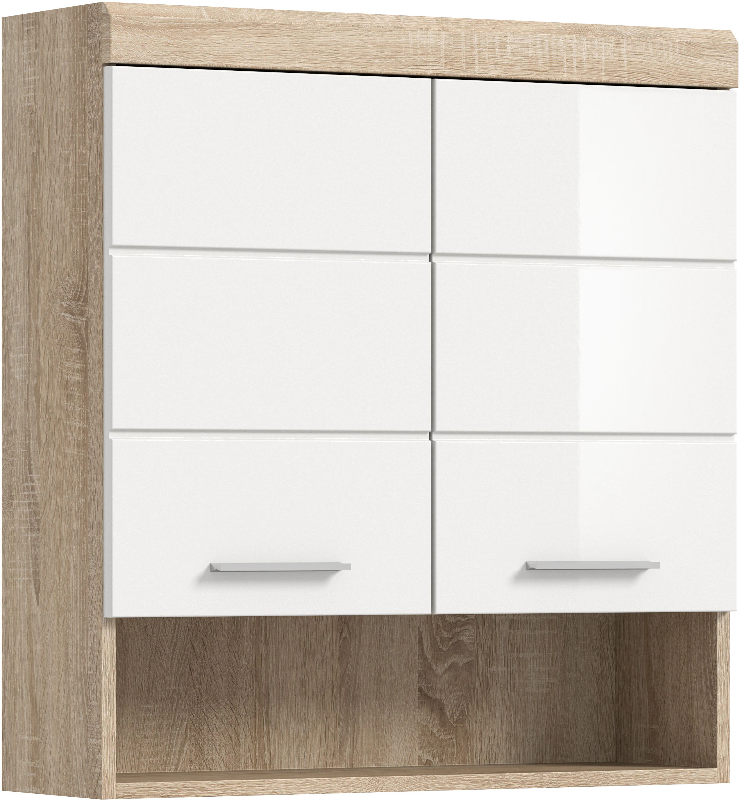 INOSIGN Hängeschrank "Siena, Breite 74cm, 2 Türen, 1 offenes Fächer, MDF-Fr günstig online kaufen