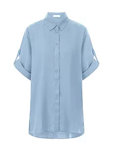 Leinen-Bluse Riani blau günstig online kaufen