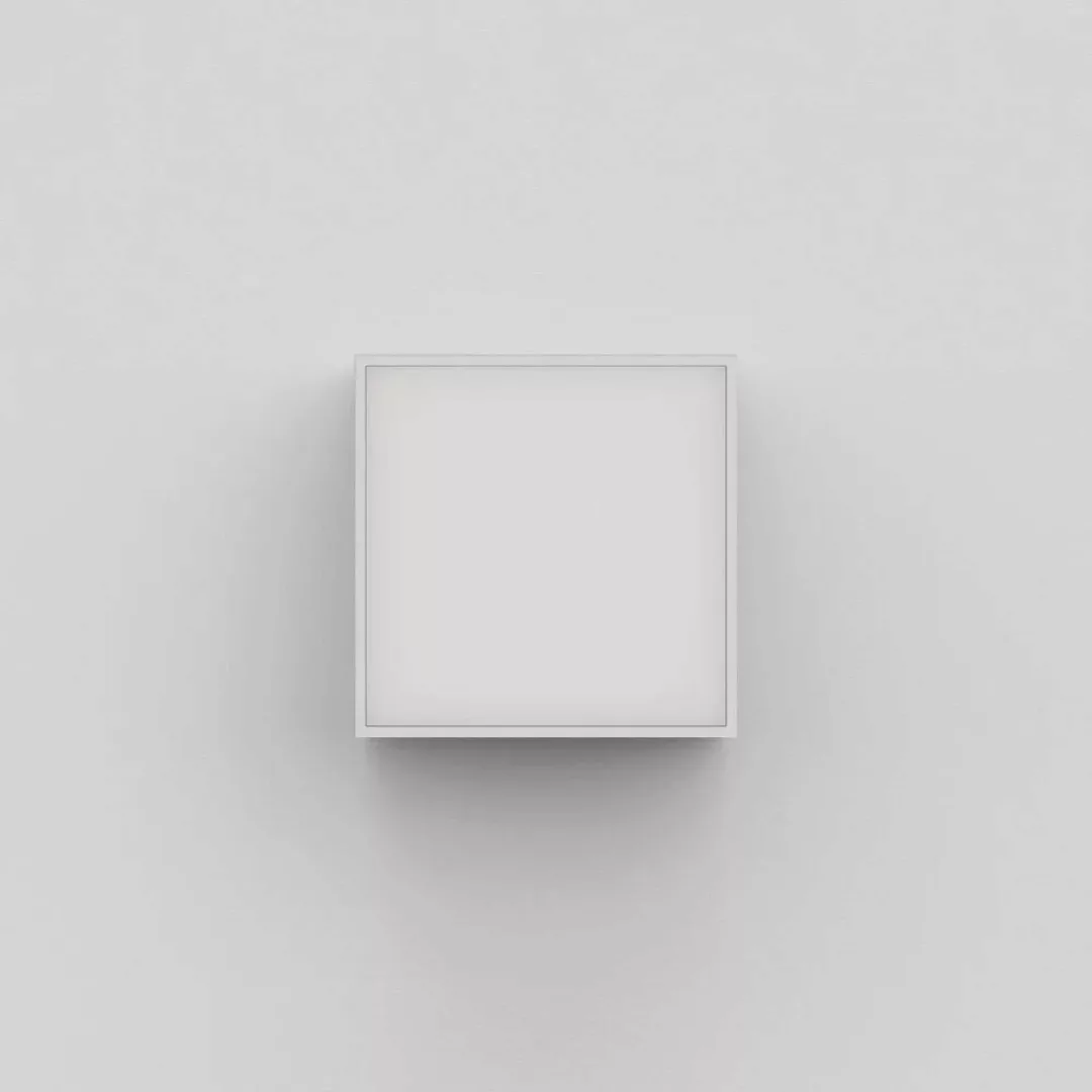 LED Wand- und Deckenleuchte Kea in Weiß 5,3W 348lm IP65 140x140mm günstig online kaufen