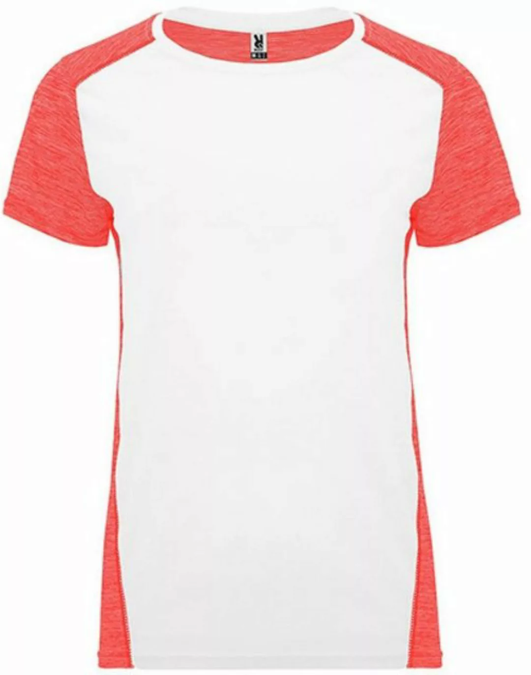Roly Rundhalsshirt Damen Zolder T-Shirt, Kombination aus zwei Polyestergewe günstig online kaufen
