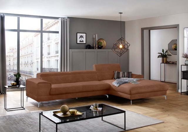 W.SCHILLIG Ecksofa "piedroo, Designsofa mit tollem Sitzkomfort, elegant und günstig online kaufen