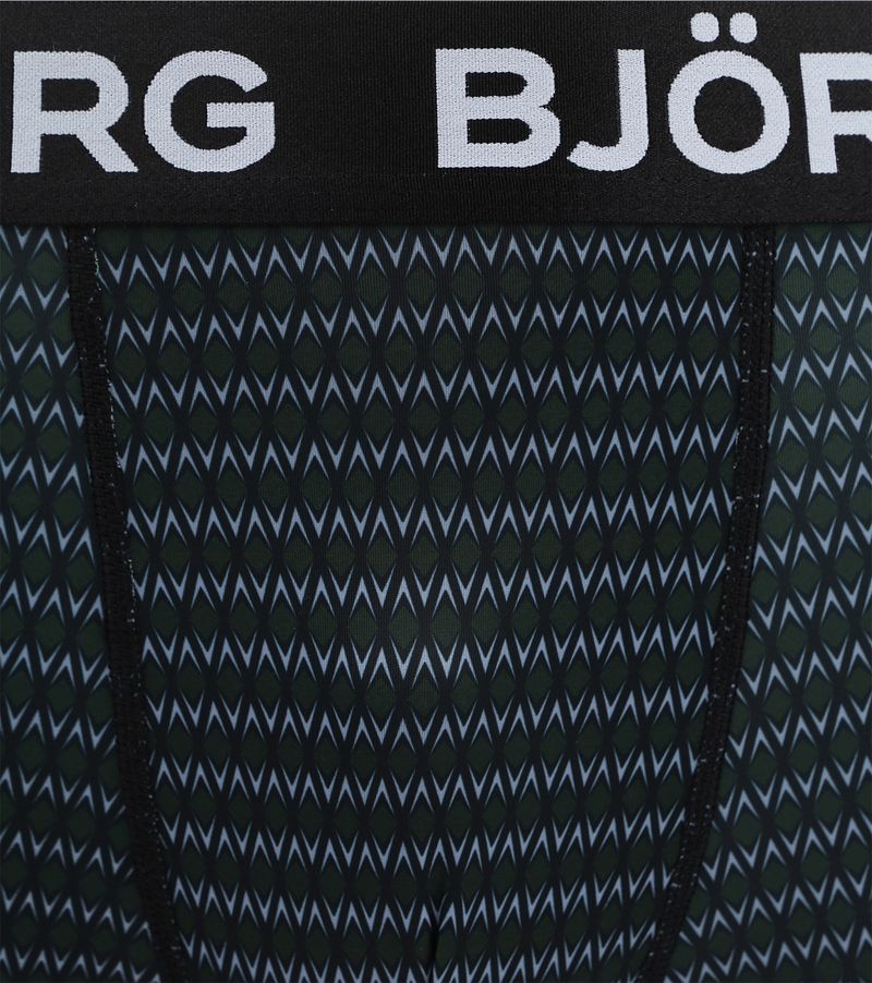 Bjorn Borg Performance Boxershorts 2-Pack Schwarz Petrol - Größe XL günstig online kaufen