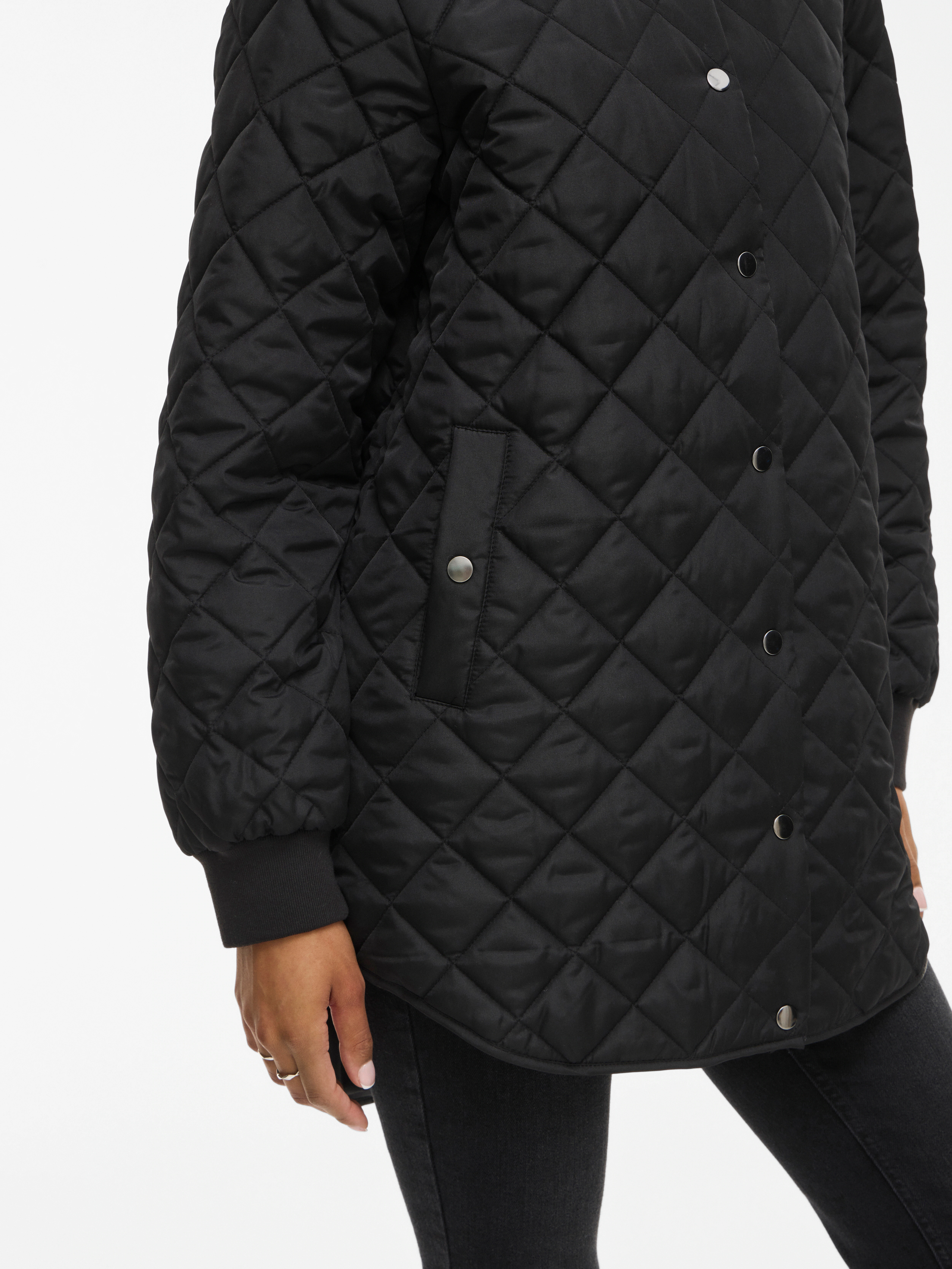 Vila Steppjacke "VITATE L/S HOODED JACKET - NOOS", mit Kapuze günstig online kaufen