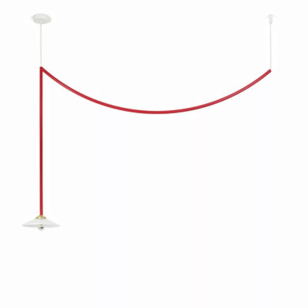 Pendelleuchte Celing Lamp n°4 metall rot / H 95 x L 149,5 cm - valerie obje günstig online kaufen