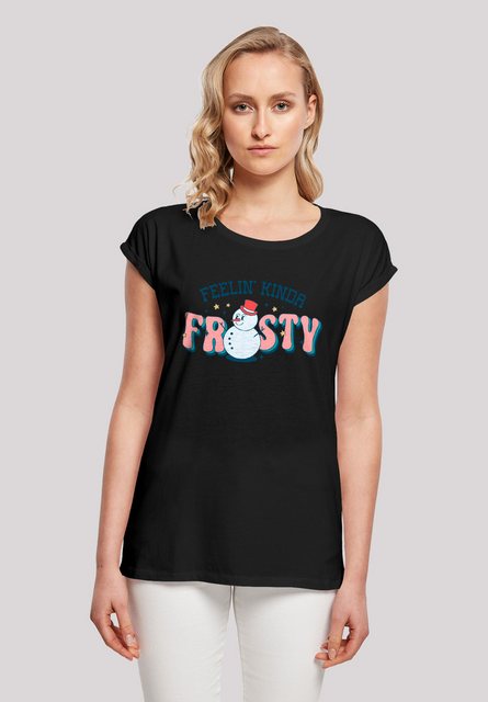 F4NT4STIC T-Shirt Feelin Kinda Frosty Snowman Premium Qualität günstig online kaufen