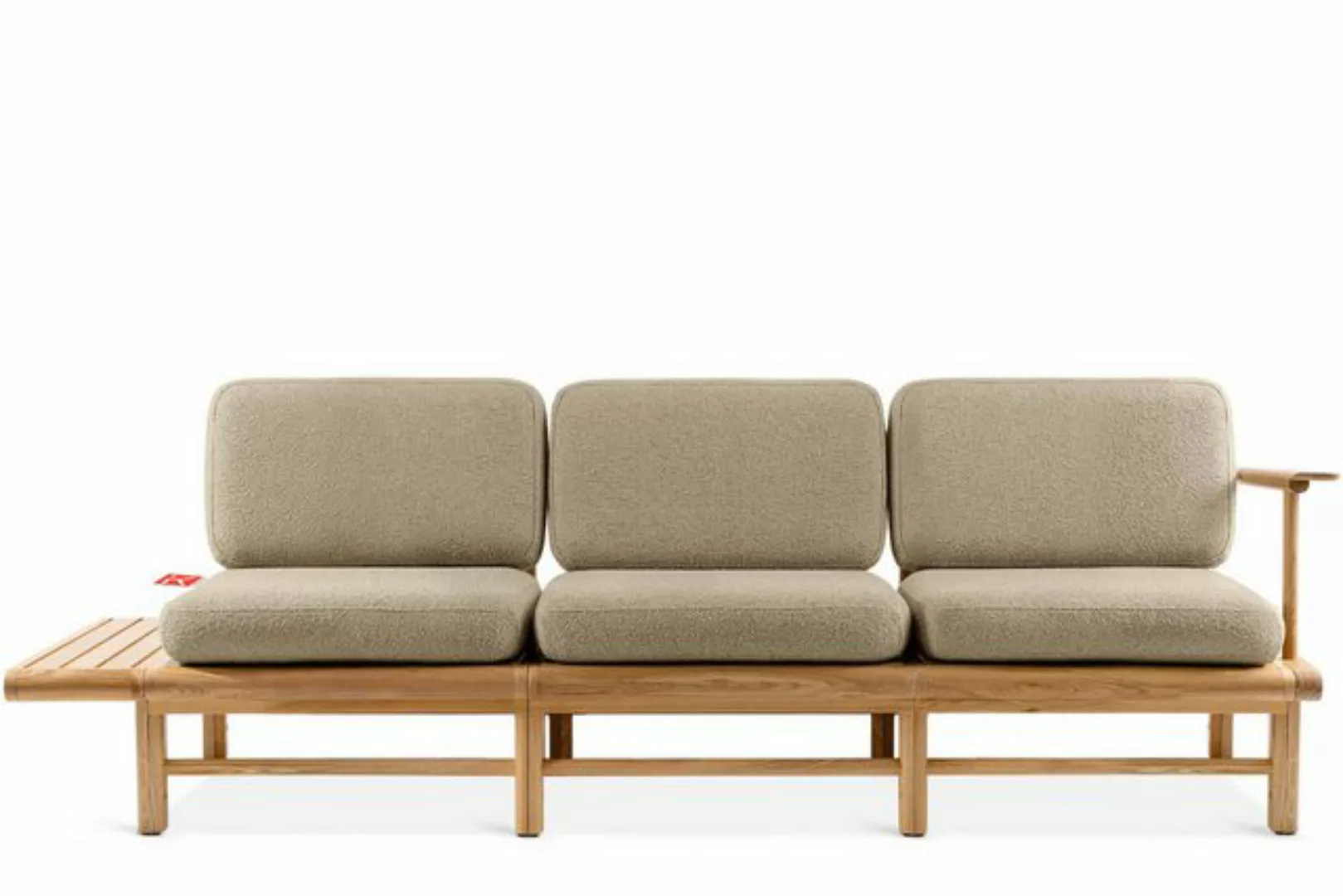 Konsimo Sofa ATREDA Gartensofa 3-Sitzer, hergestellt in der EU, handgeferti günstig online kaufen