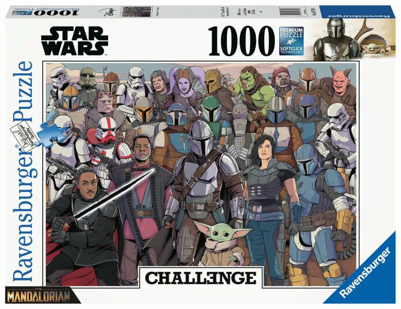 Star Wars: Baby Yoda - Puzzle 1000 Teile günstig online kaufen