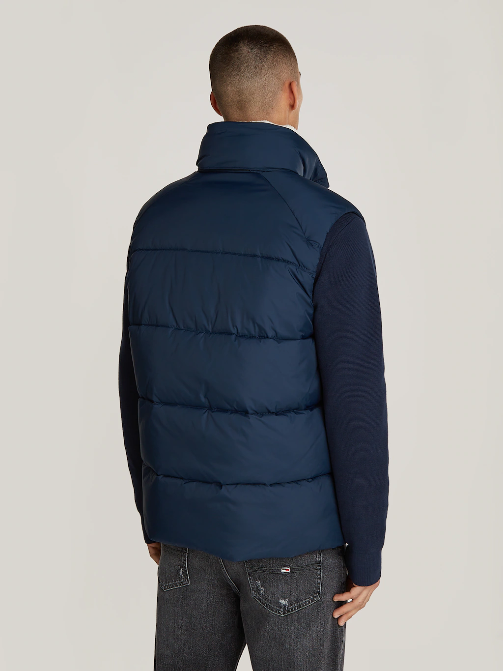 Tommy Jeans Steppweste TJM POLY PUFFER VEST Kragen mit Fleece gefüttert, Ma günstig online kaufen