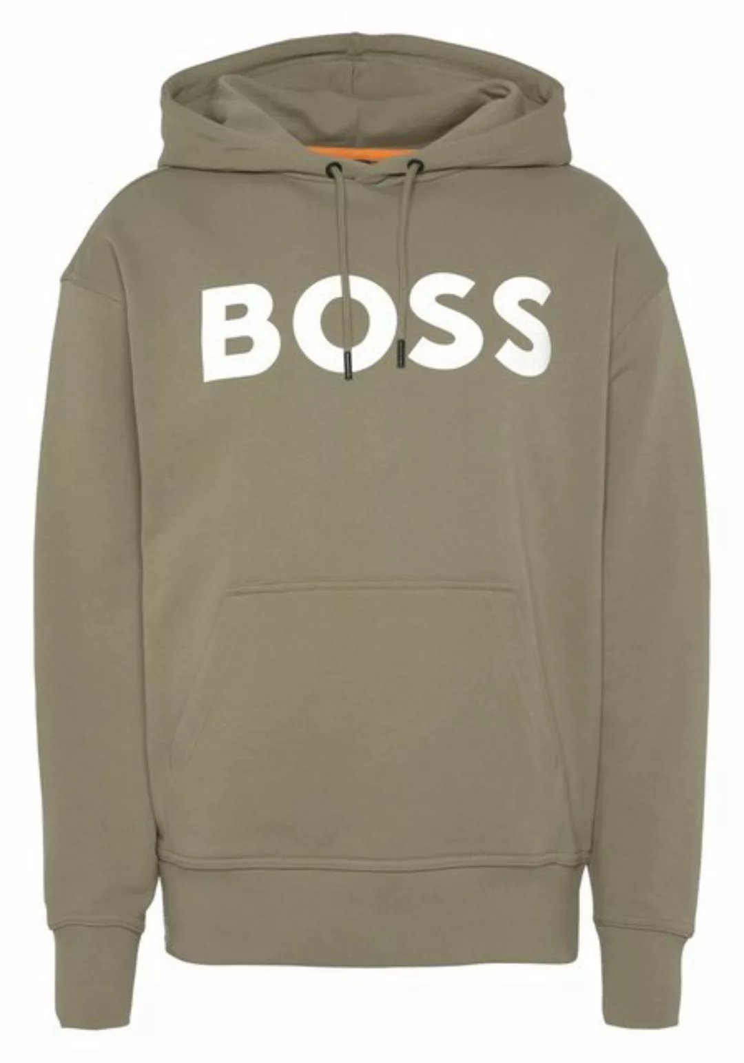 BOSS ORANGE Hoodie WebasicHood mit weißem Logodruck günstig online kaufen