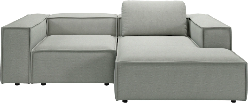 Places of Style Ecksofa "Watertown, kompakte L-Form, 246 cm breite für klei günstig online kaufen