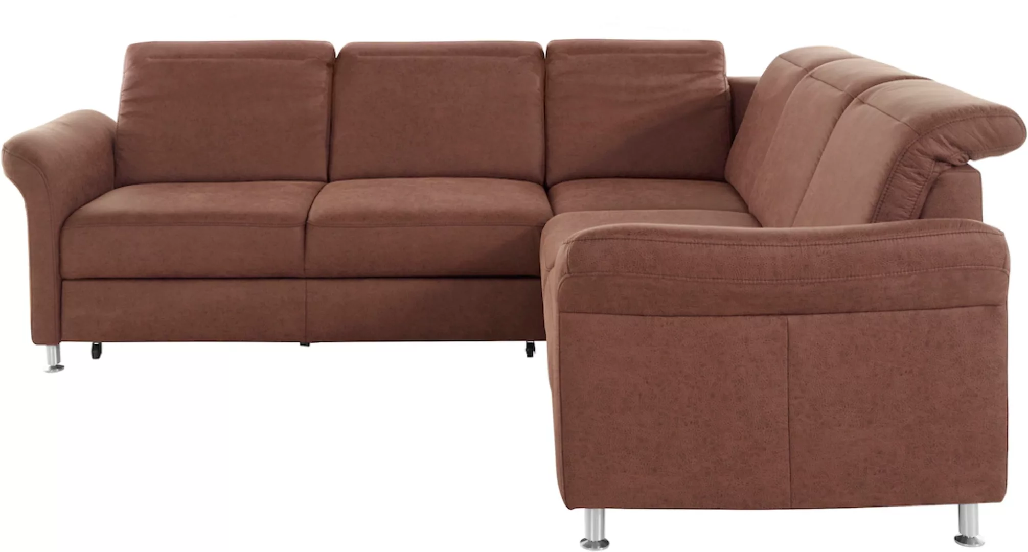 sit&more Ecksofa "Darwin L-Form", inklusive Federkern, wahlweise mit Kopfte günstig online kaufen