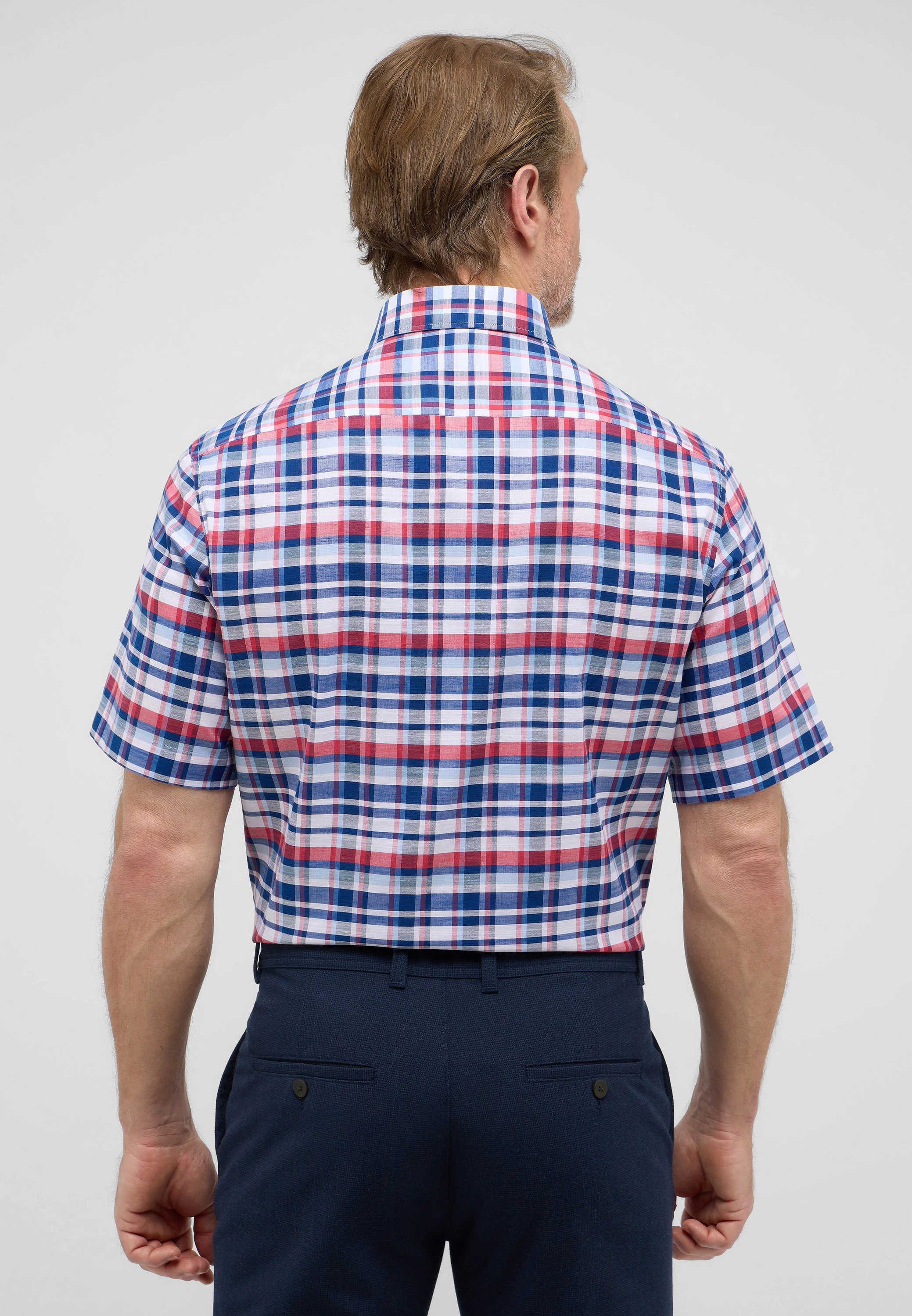 Eterna Kurzarmhemd "MODERN FIT", EASY IRON (bügelleicht) günstig online kaufen