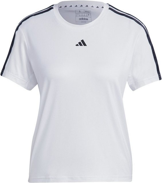 adidas Sportswear Kurzarmshirt TR-ES 3S T WHITE/BLACK günstig online kaufen
