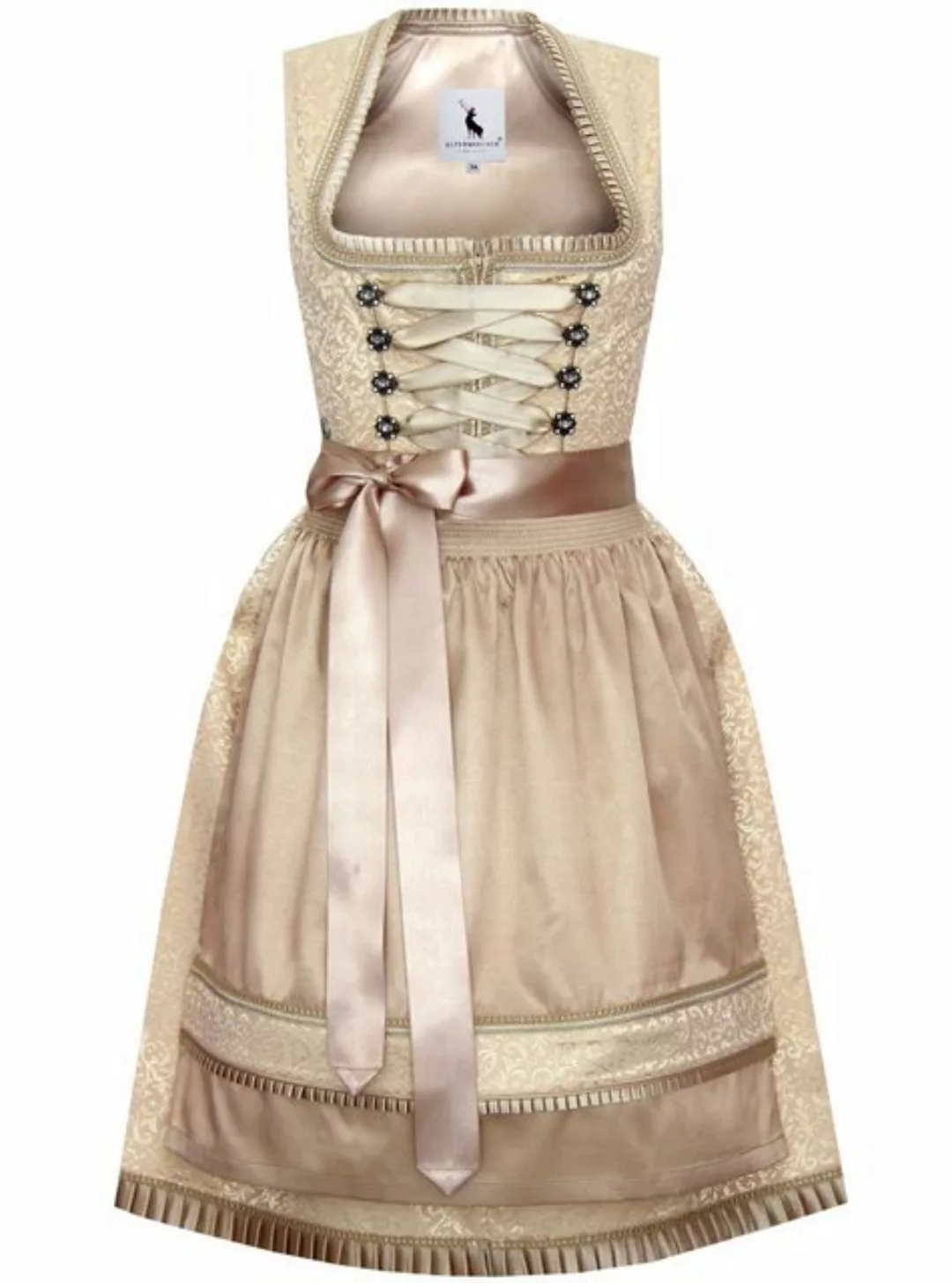 Alpenmärchen Dirndl Midi Dirndl Perla - ALM683 günstig online kaufen