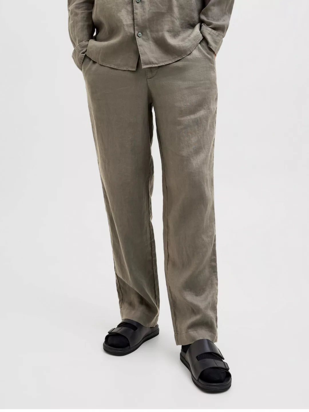 Jack & Jones Chinohose "JPSTKARL LAWRENCE LINEN CHINO SN" günstig online kaufen